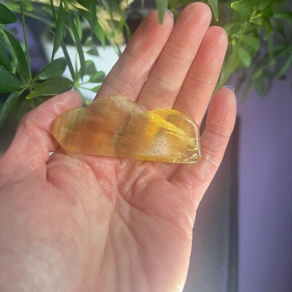 Yellow Fluorite Crystal Cloud Carving‎ - Picture 2 of 11